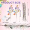 28 Pcs 6.6ft Lighted Easter Garland Sets with Artificial Easter Spring Garland Spray Vine Easter Eggs and Berries 13ft 40 LED Battery Operated Lighted Easter Decor for Spring Party Mantel